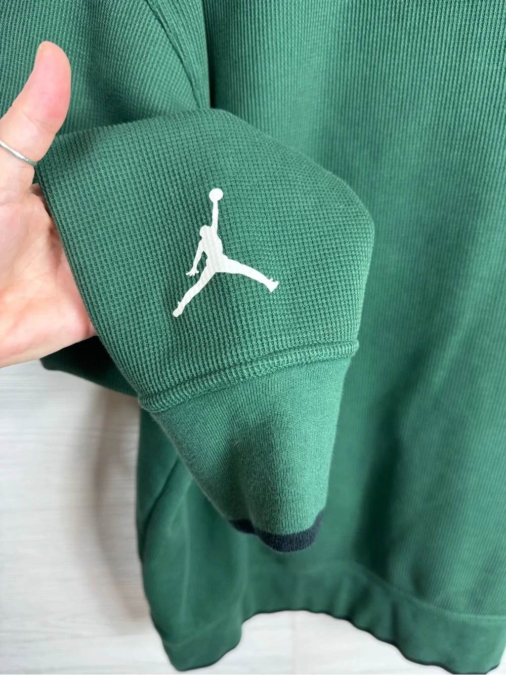 Air Jordan Sport DNA Hoodie Forest Green Pullover Hoodie with Center Logo XXL